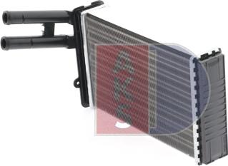 AKS Dasis 489100N - Теплообмінник, опалення салону autocars.com.ua