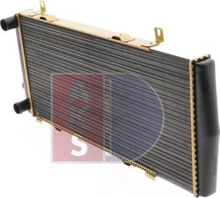 AKS Dasis 490002N - Радіатор, охолодження двигуна autocars.com.ua