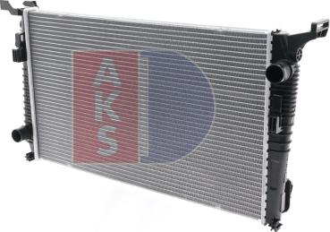 AKS Dasis 490013N - Радиатор, охлаждение двигателя autodnr.net