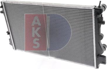 AKS Dasis 490014N - Радиатор, охлаждение двигателя autodnr.net