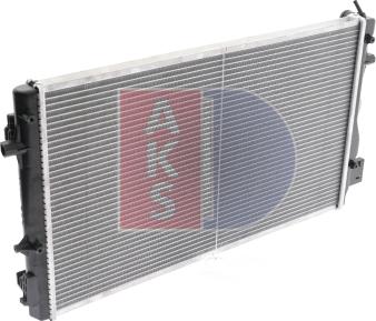 AKS Dasis 490014N - Радиатор, охлаждение двигателя autodnr.net