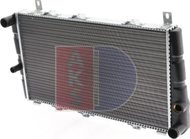 AKS Dasis 490020N - Радиатор, охлаждение двигателя autodnr.net