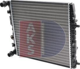 AKS Dasis 491120N - Радиатор, охлаждение двигателя autodnr.net