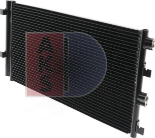 AKS Dasis 492004N - Конденсатор, кондиціонер autocars.com.ua