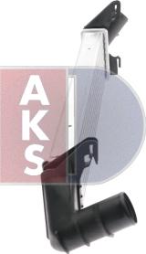 AKS Dasis 497001N - Интеркулер autocars.com.ua