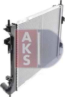 AKS Dasis 510189N - Радіатор, охолодження двигуна autocars.com.ua