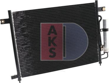 AKS Dasis 512018N - Конденсатор кондиционера autodnr.net