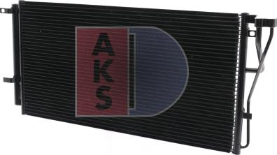 AKS Dasis 512035N - Конденсатор, кондиціонер autocars.com.ua