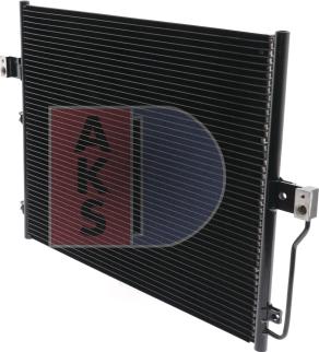 AKS Dasis 512046N - Конденсатор, кондиціонер autocars.com.ua