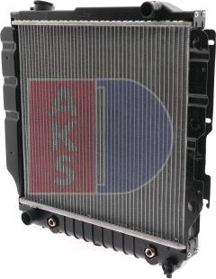AKS Dasis 520032N - Радіатор, охолодження двигуна autocars.com.ua