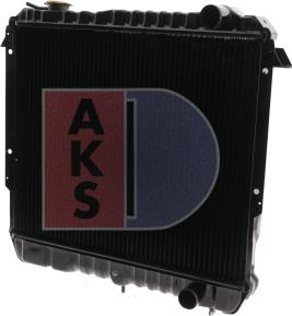 AKS Dasis 520042N - Радіатор, охолодження двигуна autocars.com.ua