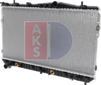 AKS Dasis 520085N - Радиатор, охлаждение двигателя autodnr.net