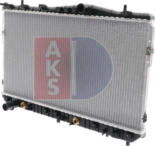 AKS Dasis 520085N - Радиатор, охлаждение двигателя autodnr.net