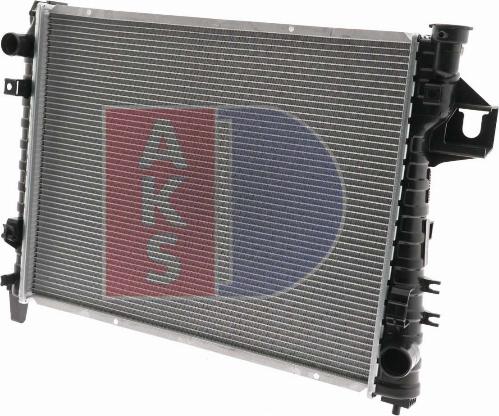 AKS Dasis 520149N - Радіатор, охолодження двигуна autocars.com.ua