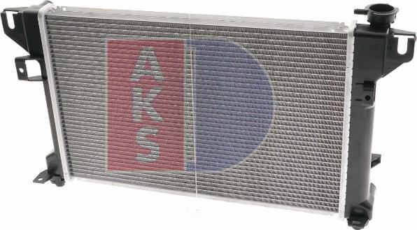 AKS Dasis 520190N - Радіатор, охолодження двигуна autocars.com.ua