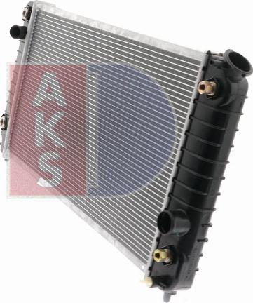AKS Dasis 520340N - Радіатор, охолодження двигуна autocars.com.ua