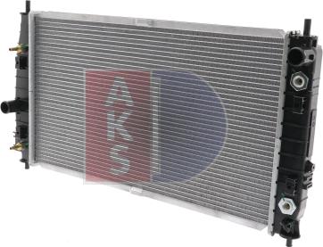 AKS Dasis 520350N - Радіатор, охолодження двигуна autocars.com.ua