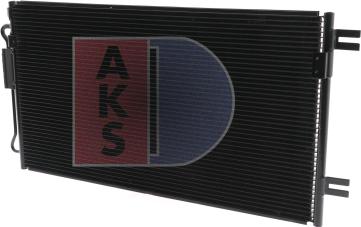 AKS Dasis 522006N - Конденсатор, кондиціонер autocars.com.ua
