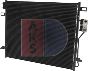 AKS Dasis 522031N - Конденсатор, кондиціонер autocars.com.ua