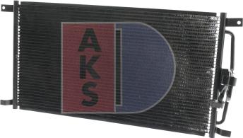 AKS Dasis 522036N - Конденсатор кондиционера autodnr.net