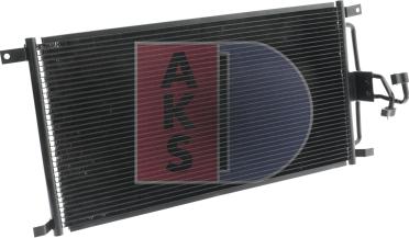 AKS Dasis 522036N - Конденсатор кондиционера autodnr.net