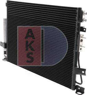 AKS Dasis 522077N - Конденсатор, кондиціонер autocars.com.ua
