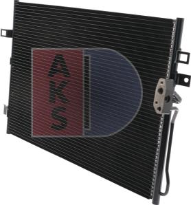 AKS Dasis 522083N - Конденсатор, кондиціонер autocars.com.ua