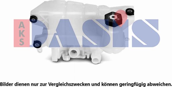 AKS Dasis 523000N - Компенсаційний бак, охолоджуюча рідина autocars.com.ua