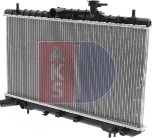 AKS Dasis 560015N - Радіатор, охолодження двигуна autocars.com.ua