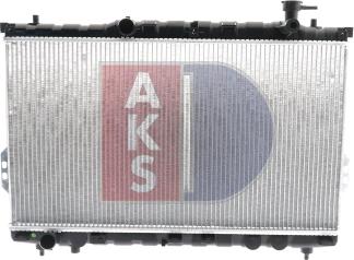 AKS Dasis 560019N - Радіатор, охолодження двигуна autocars.com.ua