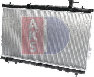 AKS Dasis 560019N - Радіатор, охолодження двигуна autocars.com.ua