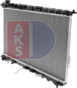 AKS Dasis 560024N - Радіатор, охолодження двигуна autocars.com.ua