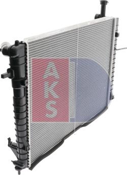 AKS Dasis 560059N - Радіатор, охолодження двигуна autocars.com.ua