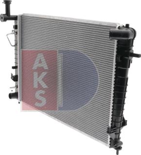 AKS Dasis 560059N - Радіатор, охолодження двигуна autocars.com.ua