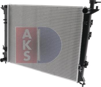 AKS Dasis 560061N - Радіатор, охолодження двигуна autocars.com.ua