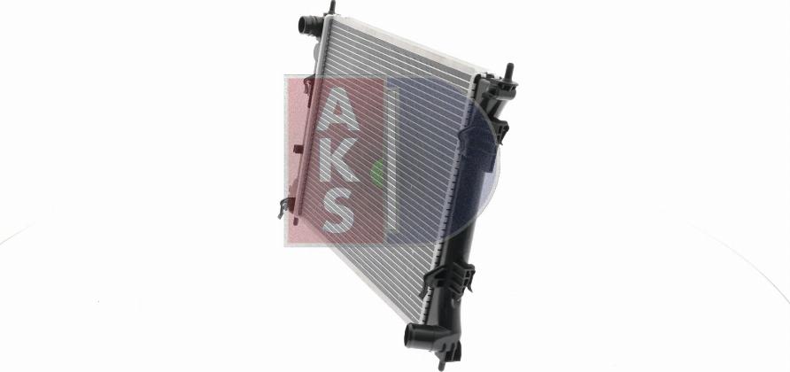 AKS Dasis 560067N - Радіатор, охолодження двигуна autocars.com.ua