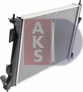 AKS Dasis 560067N - Радіатор, охолодження двигуна autocars.com.ua