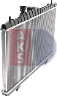 AKS Dasis 560099N - Радіатор, охолодження двигуна autocars.com.ua