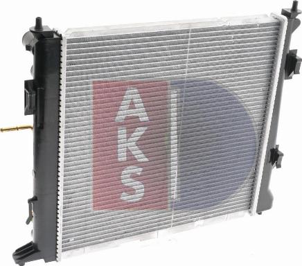 AKS Dasis 560118N - Радіатор, охолодження двигуна autocars.com.ua