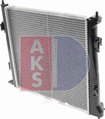 AKS Dasis 560118N - Радіатор, охолодження двигуна autocars.com.ua