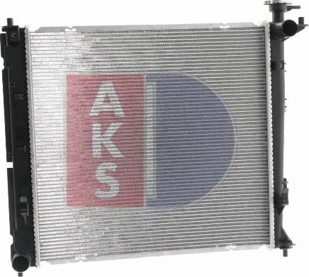 AKS Dasis 560129N - Радіатор, охолодження двигуна autocars.com.ua