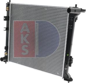 AKS Dasis 560159N - Радіатор, охолодження двигуна autocars.com.ua