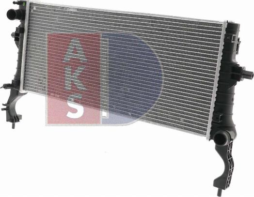 AKS Dasis 560175N - Радіатор, охолодження двигуна autocars.com.ua