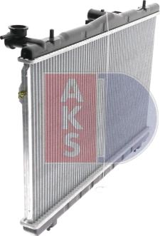 AKS Dasis 560220N - Радіатор, охолодження двигуна autocars.com.ua