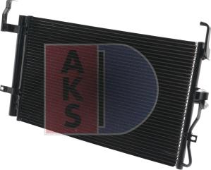 AKS Dasis 562008N - Конденсатор, кондиціонер autocars.com.ua