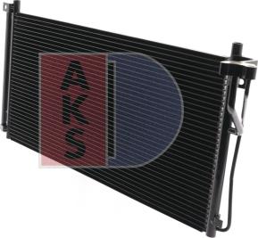 AKS Dasis 562019N - Конденсатор, кондиціонер autocars.com.ua