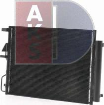 AKS Dasis 562074N - Конденсатор, кондиціонер autocars.com.ua