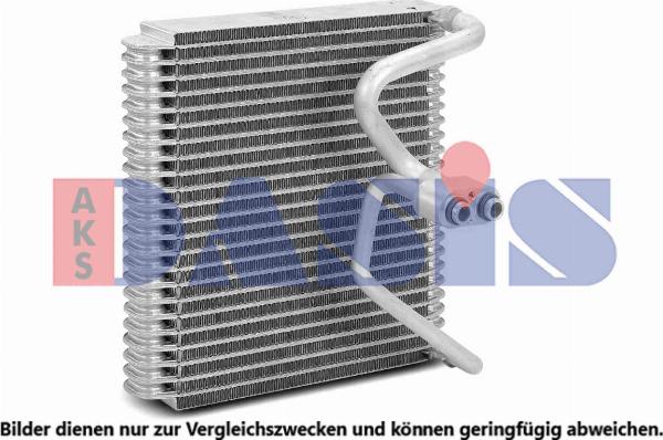 AKS Dasis 562123N - Випарник, кондиціонер autocars.com.ua