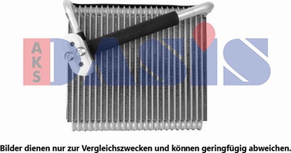 AKS Dasis 562124N - Випарник, кондиціонер autocars.com.ua
