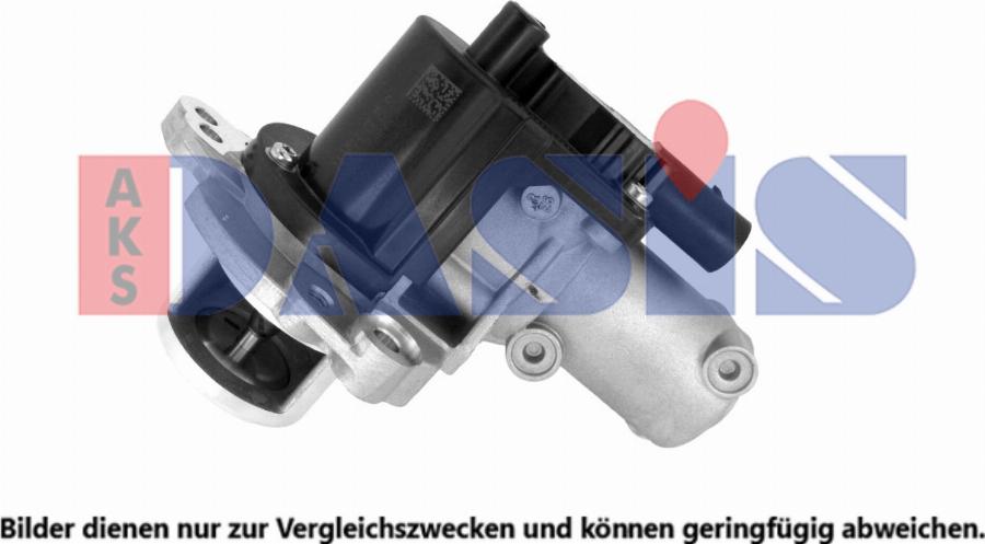 AKS Dasis 565032N - Клапан повернення ОГ autocars.com.ua